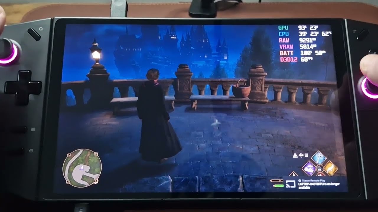 Hogwarts Legacy Lenovo Legion Go — производительность и настройки (800p, 1200p, 20 Вт и 30 Вт)