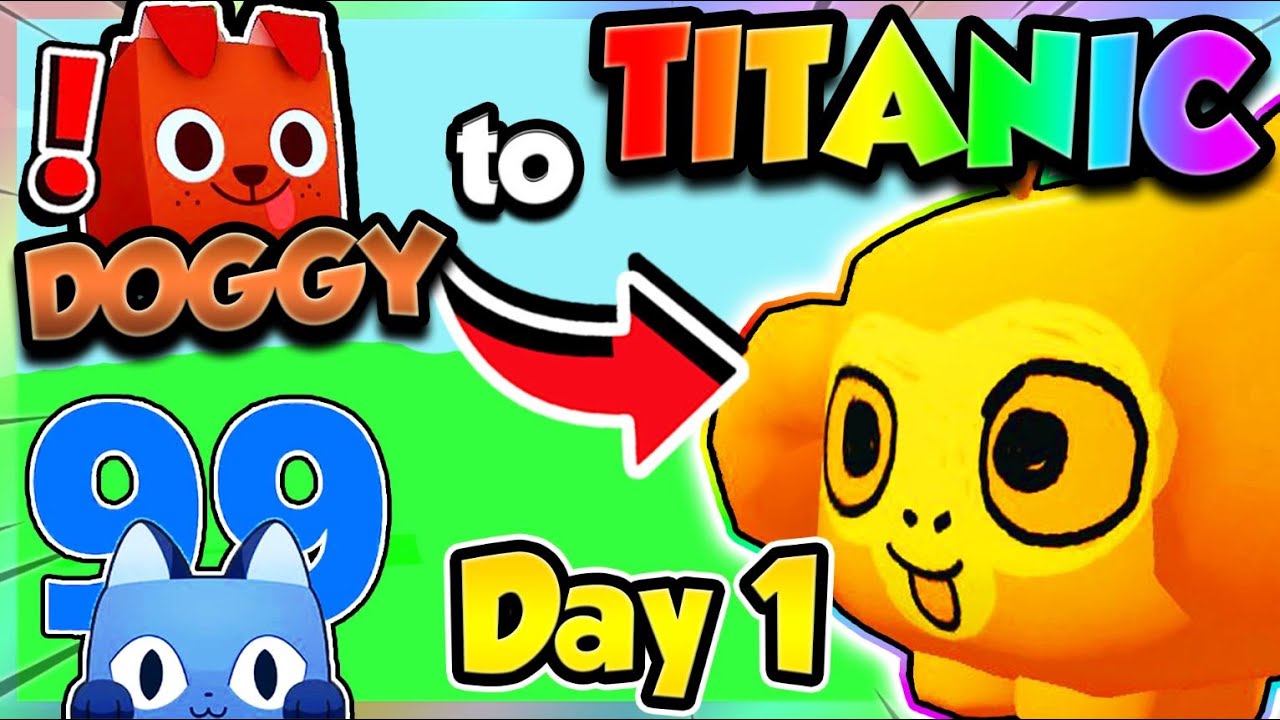 Собачка ➜ ТИТАНИК в Pet Simulator 99!! (Roblox)