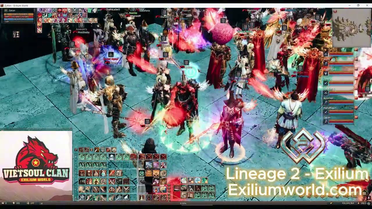 Lineage 2 Exilium - VietSoul Clan - Rune Castle Siege Feb-10th-2025