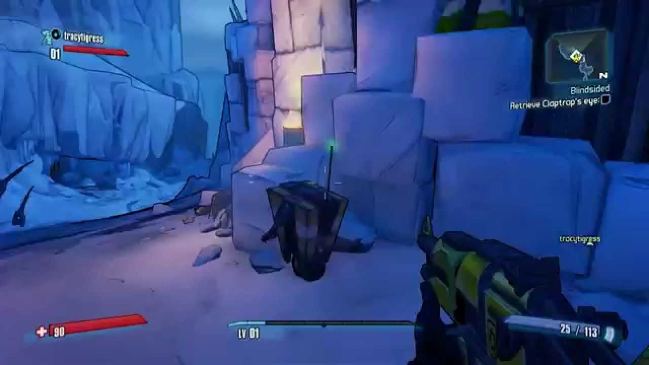 Borderlands 2 Gameplay Walkthrough Let's Play - Part 1 HD - One way train