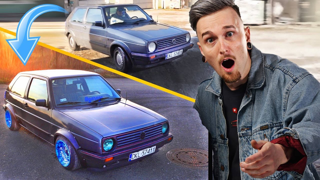 Golf 2 Komplettumbau in 24 Stunden!