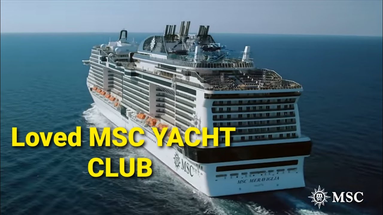 We loved MSC YACHT CLUB, it's great fun and relax. 🥰