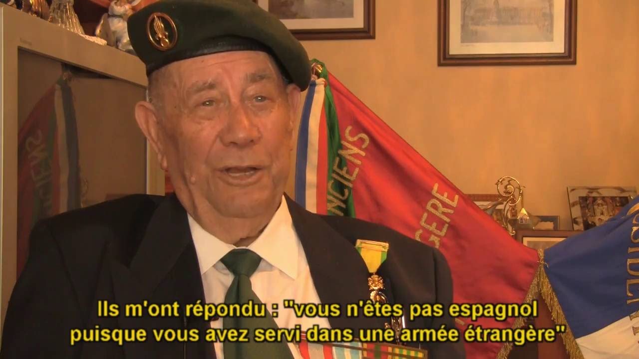 Témoignage d'un ancien engagé dans la Légion Étrangère (Madrid - juillet 2016)