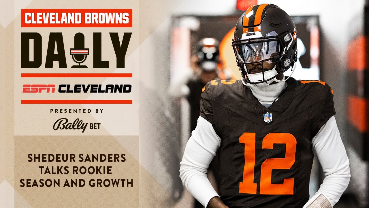 Shedeur Sanders Talks Rookie Season and Growth | Cleveland Browns Daily - 12.10.25