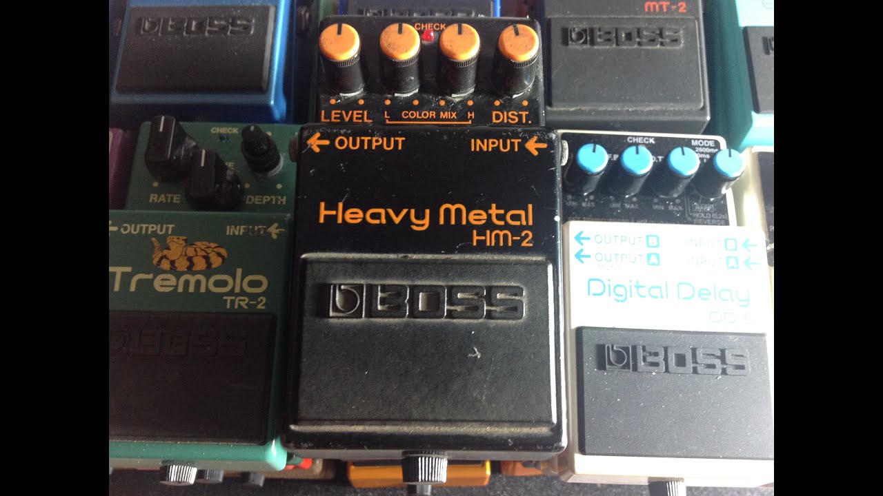 Boss Pedal Review 20: HM-2 Heavy Metal