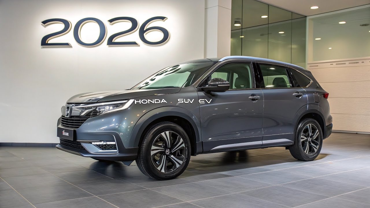 Представлен новый внедорожник Honda 0 2026 года (электромобиль)! Будущее электрических приключени...