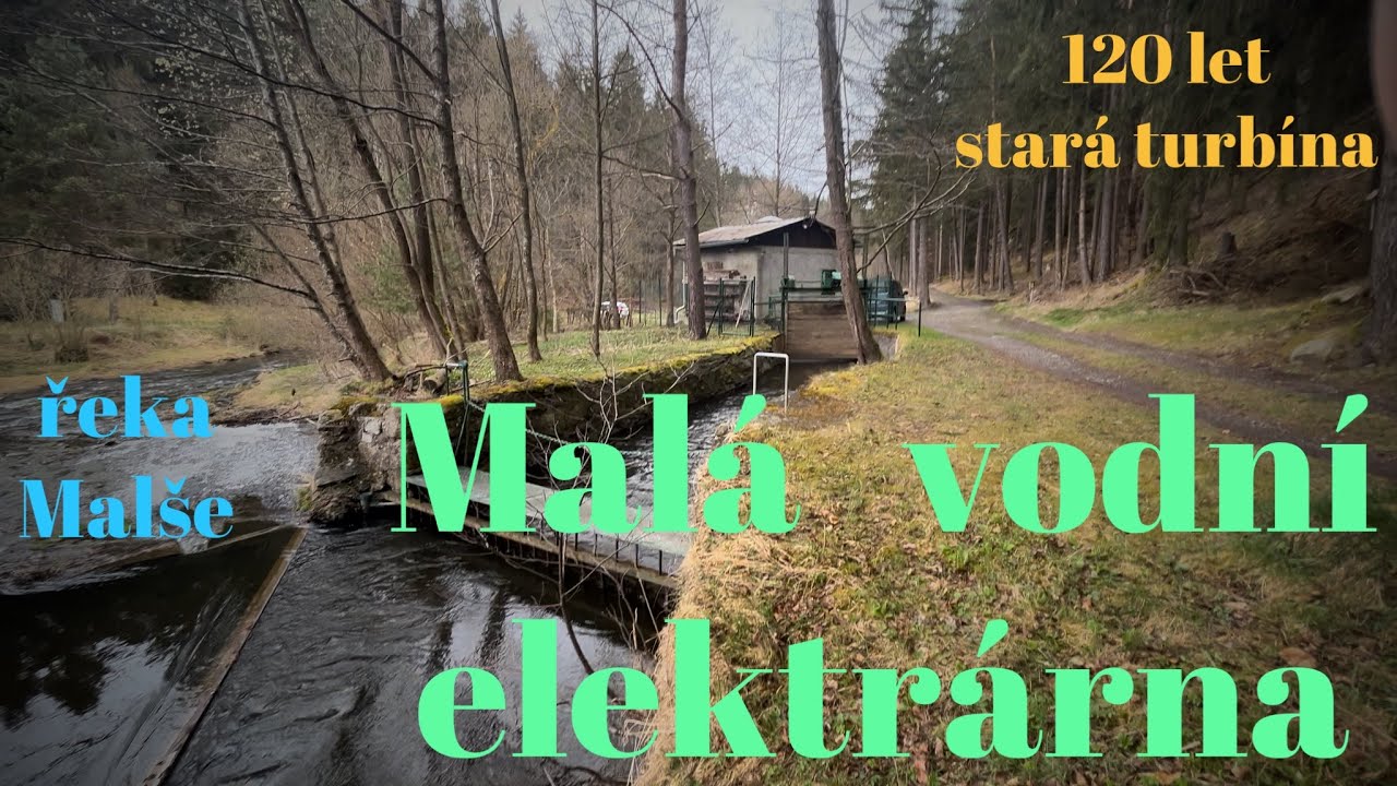 Malá vodní elektrárna Kaplice - Mostky