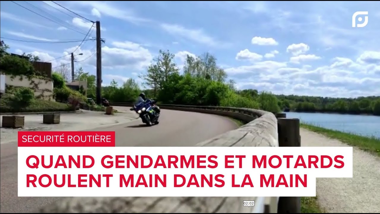 Sécurité routière : quand gendarmes et motards roulent main dans la main