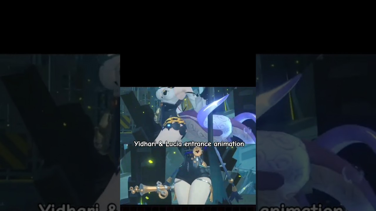 Yidhari & Lucia's entrance animation | Zenless Zone Zero 2.3 beta #zzzero #yidhari #lucia