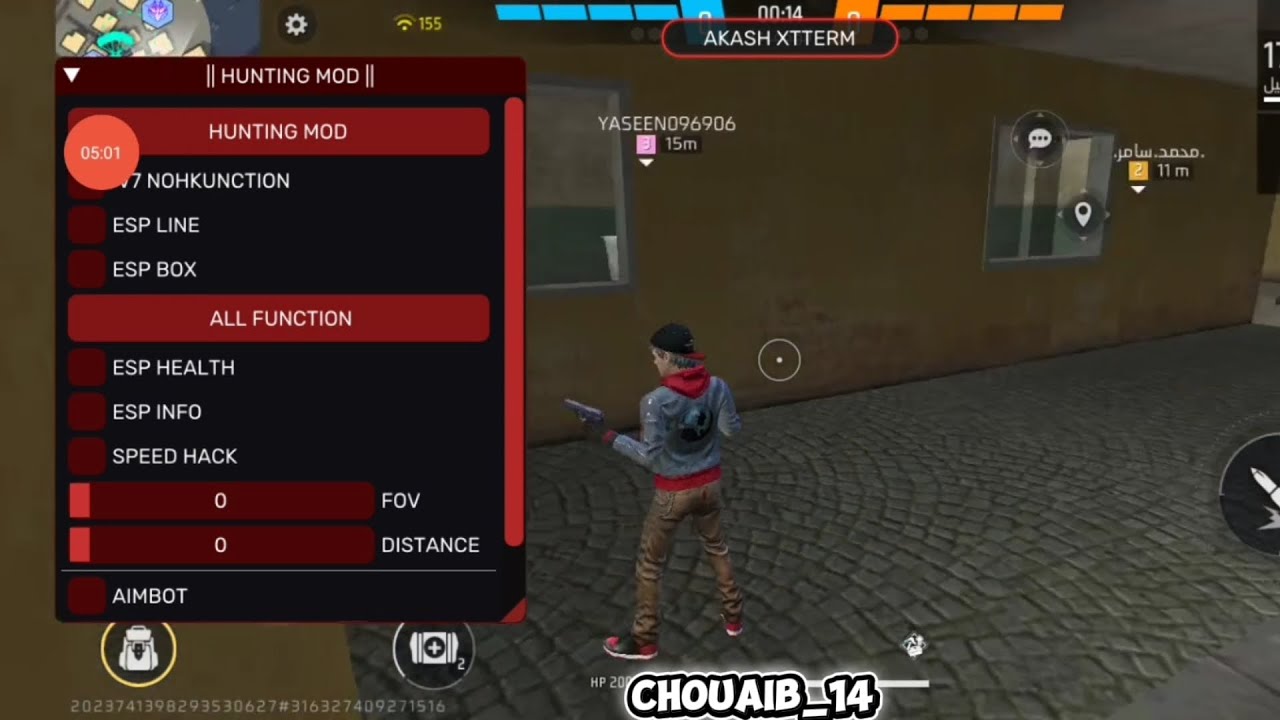 أقوى هكر فري فاير 🎯بدون باند و بدون بلاك ليست 😱 ايم بوت☠️ + هيدشوت تلقائي🔥للحساب الأساسي ✅
