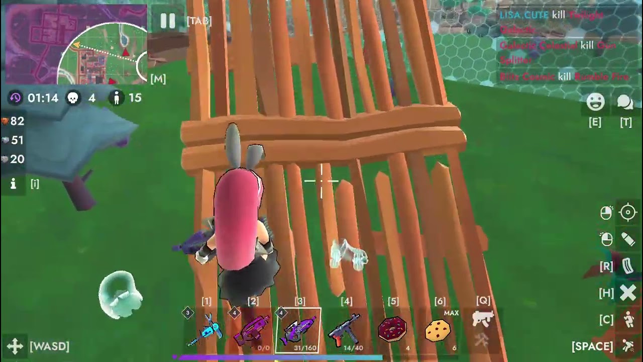 Fortzone Battle Royale 🕹️ Play on CrazyGames     its too hard  ..