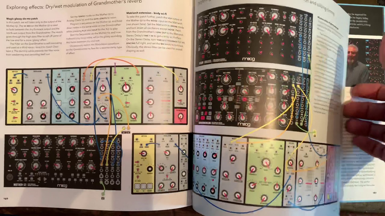 Moog Patch & Tweak book unboxing