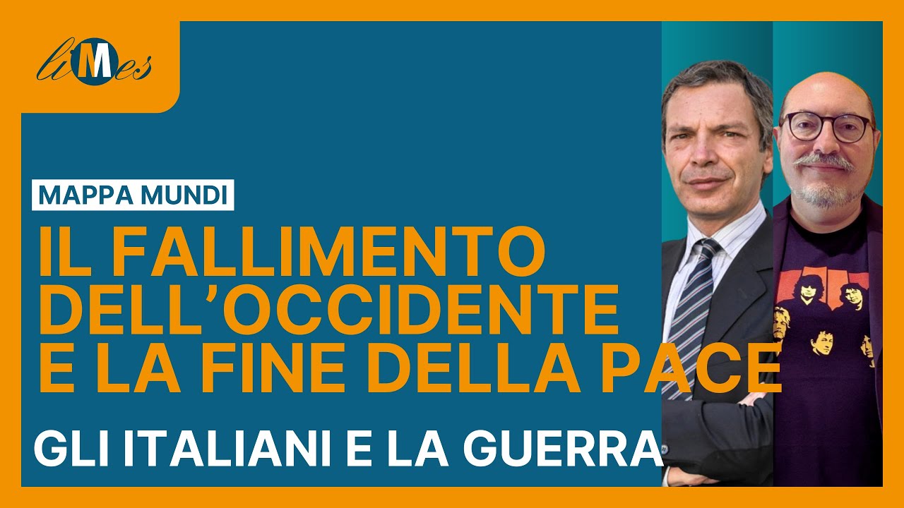 Il fallimento dell'Occidente e la fine della pace. Gli italiani sono pronti a fare la guerra?