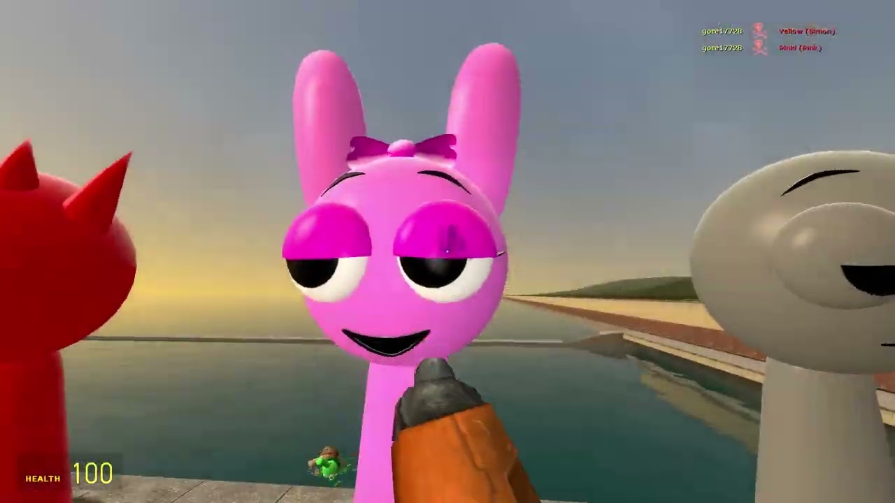Sprunki spartan kicks in garry is mod