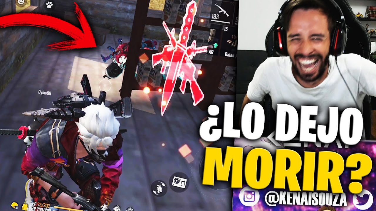 SI DEJO MORIR A MI COMPAÑERO ME REGALAN DIAMANTES EN FREE FIRE 🔥 | Kenai V BOT