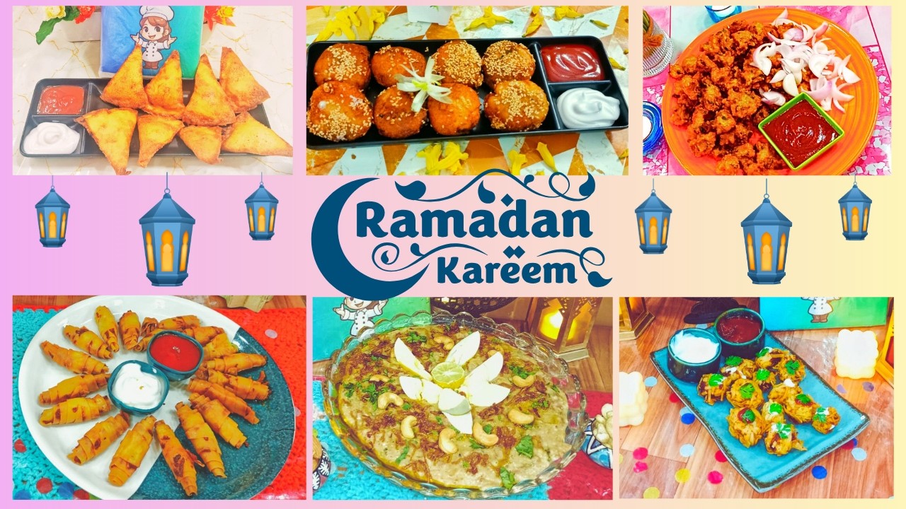 🌙✨ TOP 6 Ramadan Recipes | Easy & Delicious Iftar Special 🍽️🔥