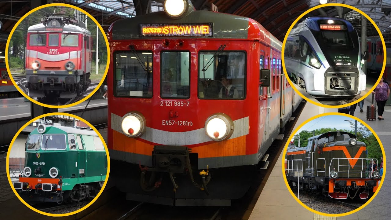 [#149] Pociągi na stacji Wrocław Główny 12 + NOC MUZEÓW 2024