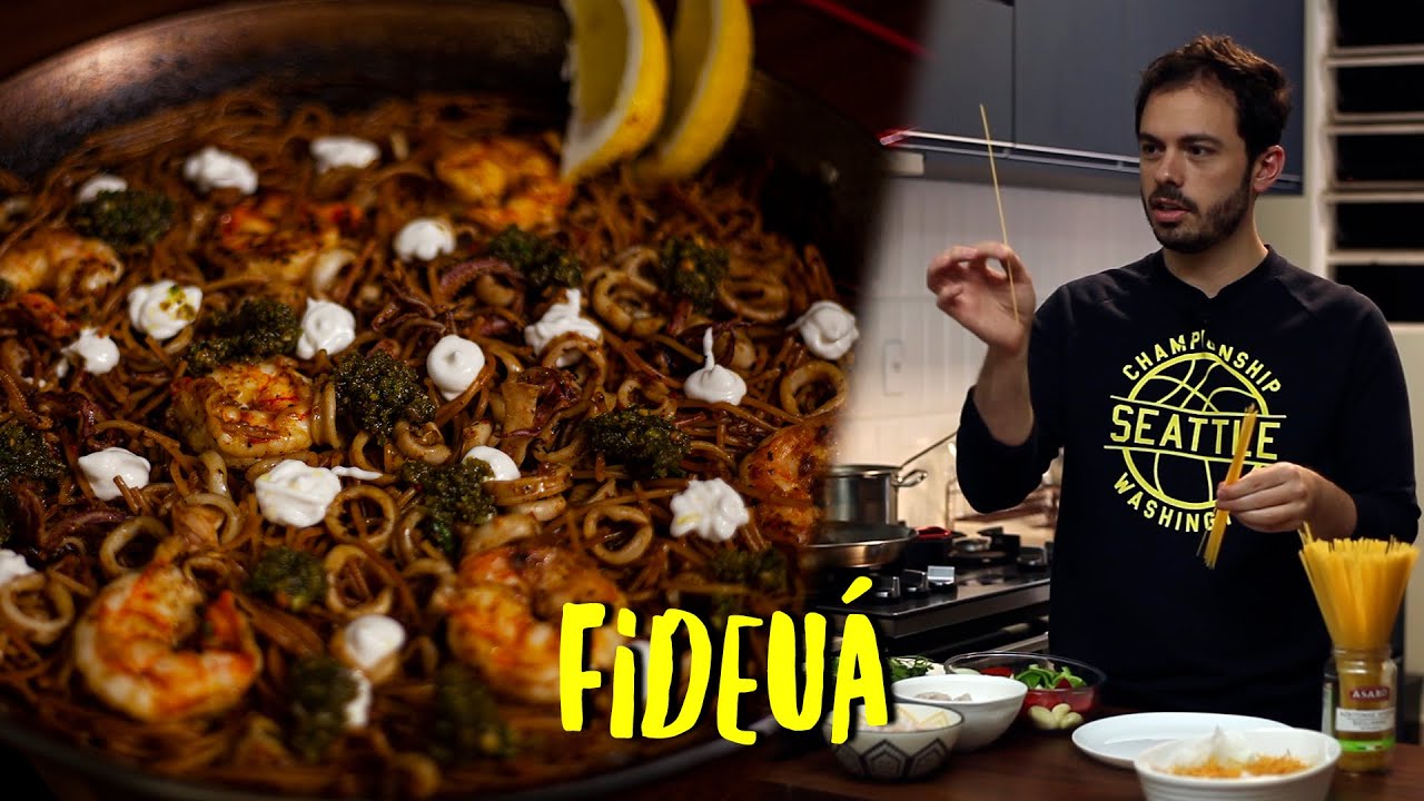 COMO FAZER FIDEUÁ :: SÉRIE ESPANHA :: UNDERCHEF