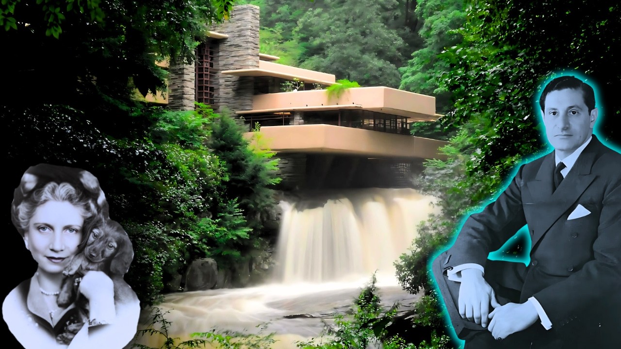 The House Built On a Waterfall - Fallingwater - Frank Lloyd Wright’s Most Daring Design