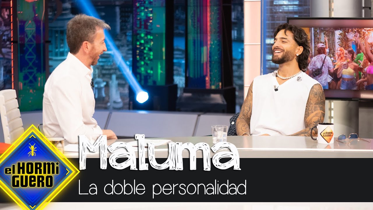 Maluma confiesa sin tapujos que tiene una doble personalidad - El Hormiguero