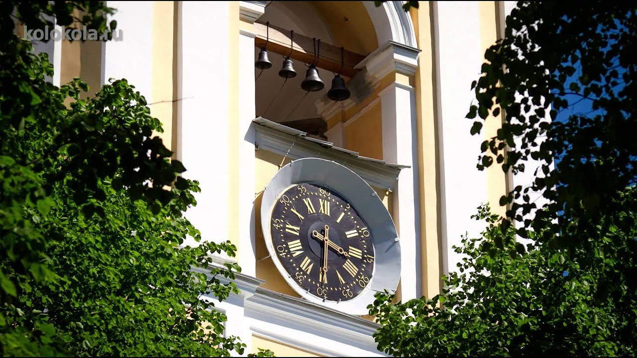 Часы-куранты Александро-Невской Лавры