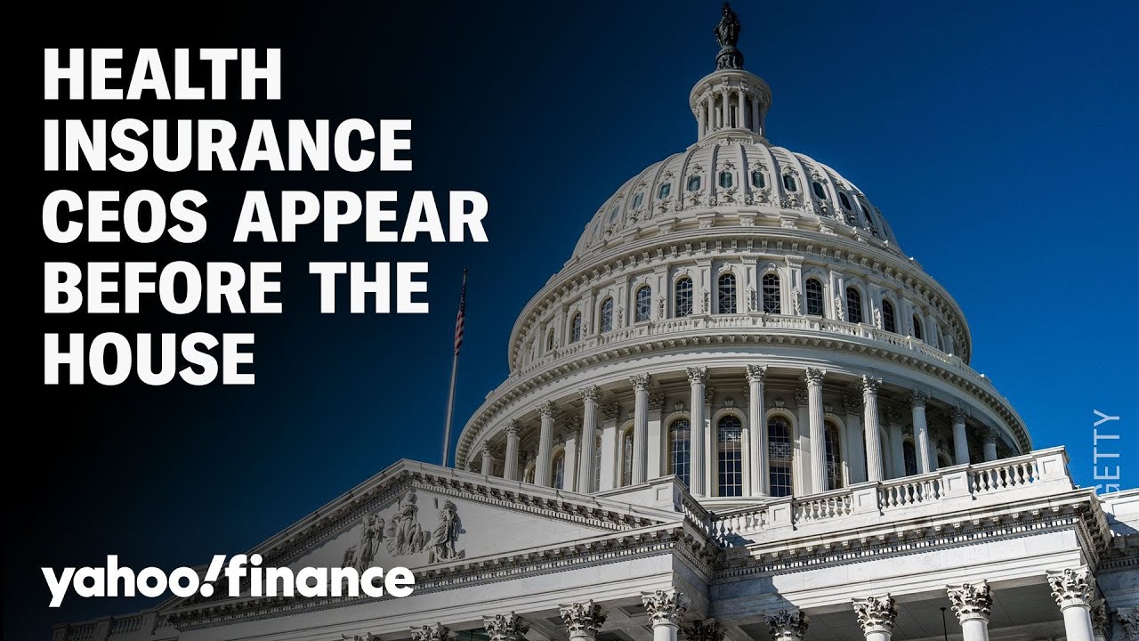 CEOs of health insurance companies appear before the House committees