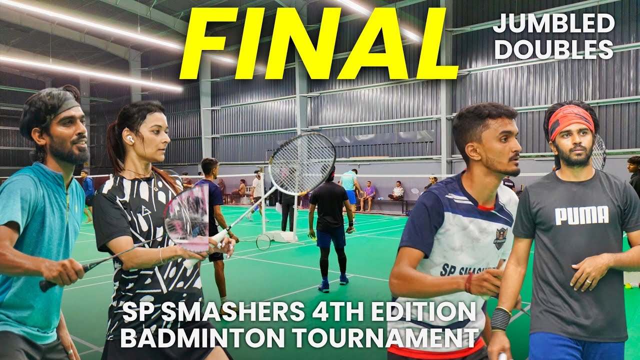 LIJU/PRATHAMESH vs ABBAS/SHRUTHI SHETTY | SP SMASHER'S BADMINTON TOURNAMENT 2025 BANGLORE