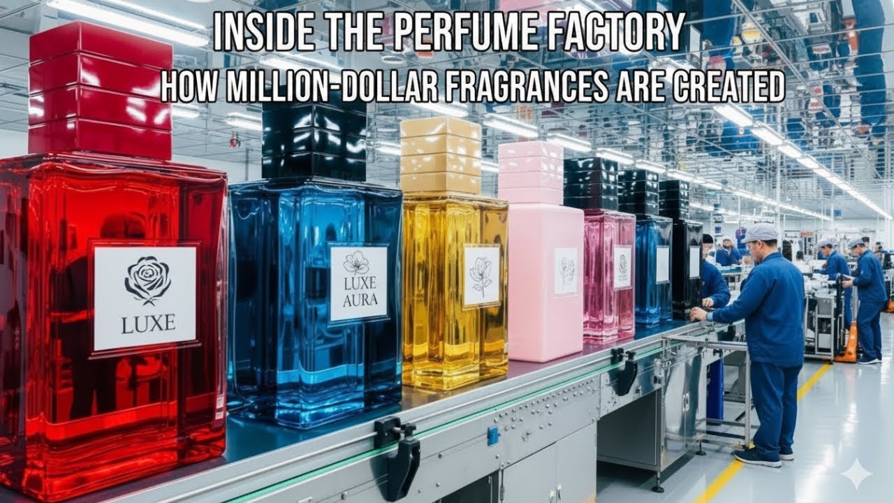 Inside the Perfume Factory How Million-Dollar Fragrances Are Created