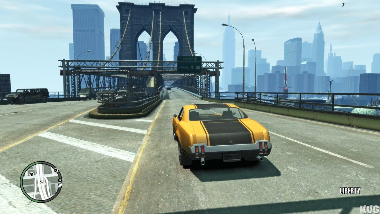 Grand Theft Auto 4 - Declasse Sabre GT - Gameplay (PC UHD) [4K60FPS]