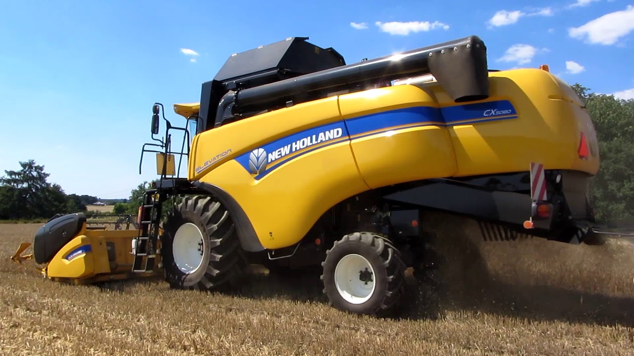 Pierwsze Żniwa 2018 ✔ | New Holland cx 5080 Elevation | Jęczmień Ozimy