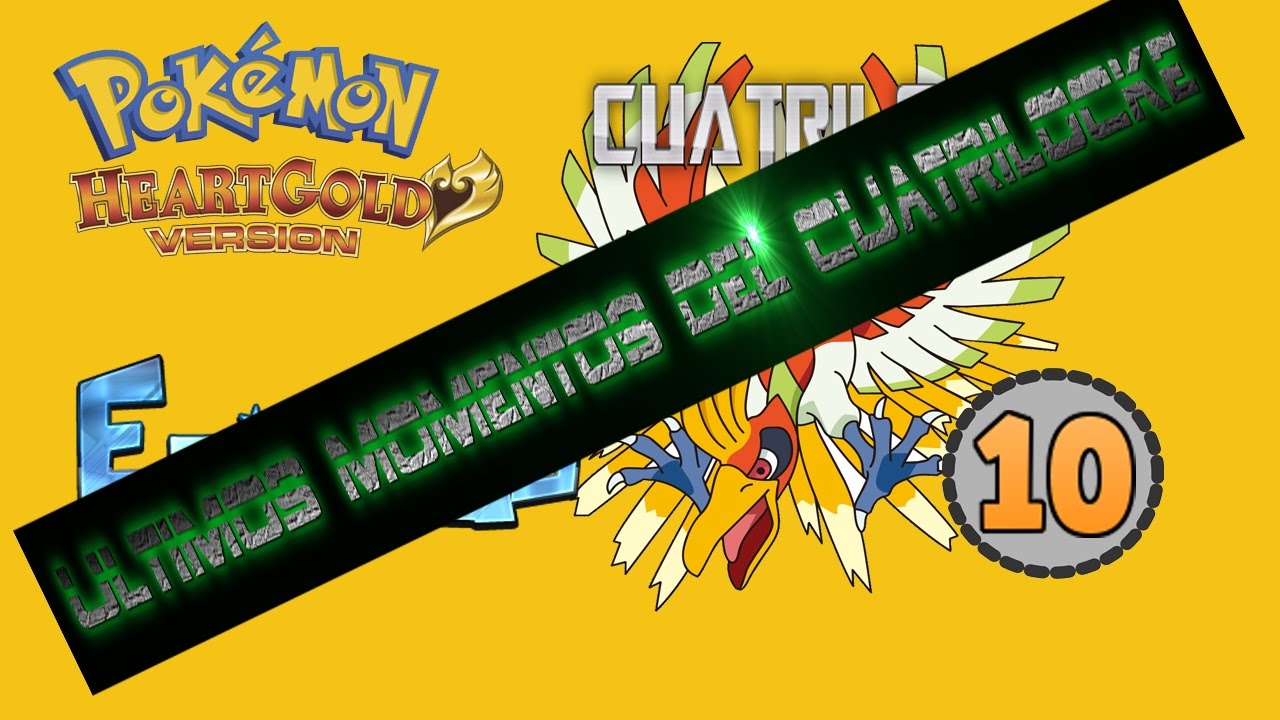 ultimos momentos de pokemon oro heartGold