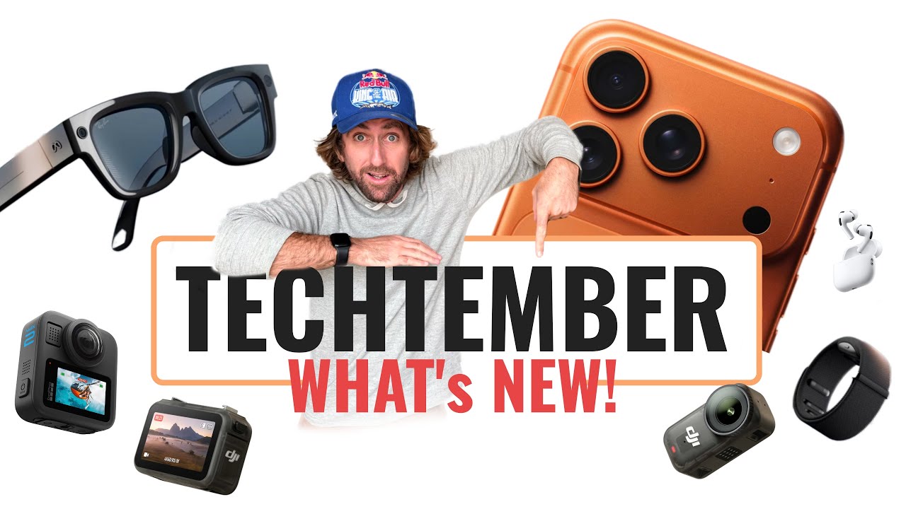 Обзор новых технологий 2025 года: DJI Nano, iPhone 17, очки Ray-Ban Meta и многое другое!