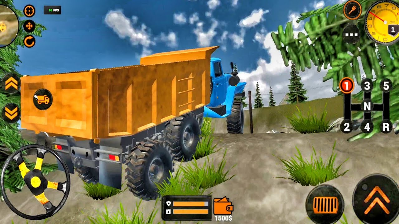 Backhoe Loader JCB Simulator Gameplay - Indian Vehicles Truck JCB Driving - Android Gameplay