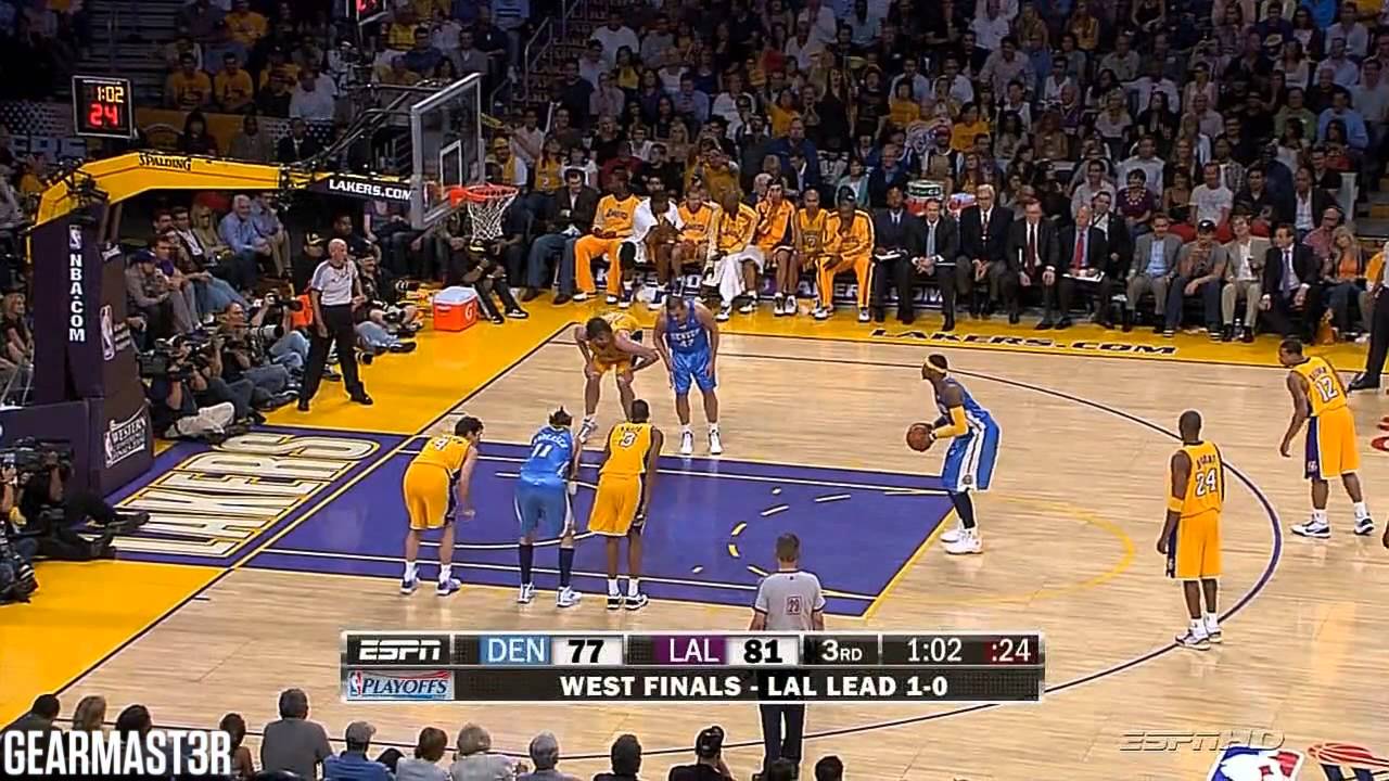 Carmelo Anthony - 34 points vs Lakers Full Highlights (2009 WCF GM2) (2009.05.21)