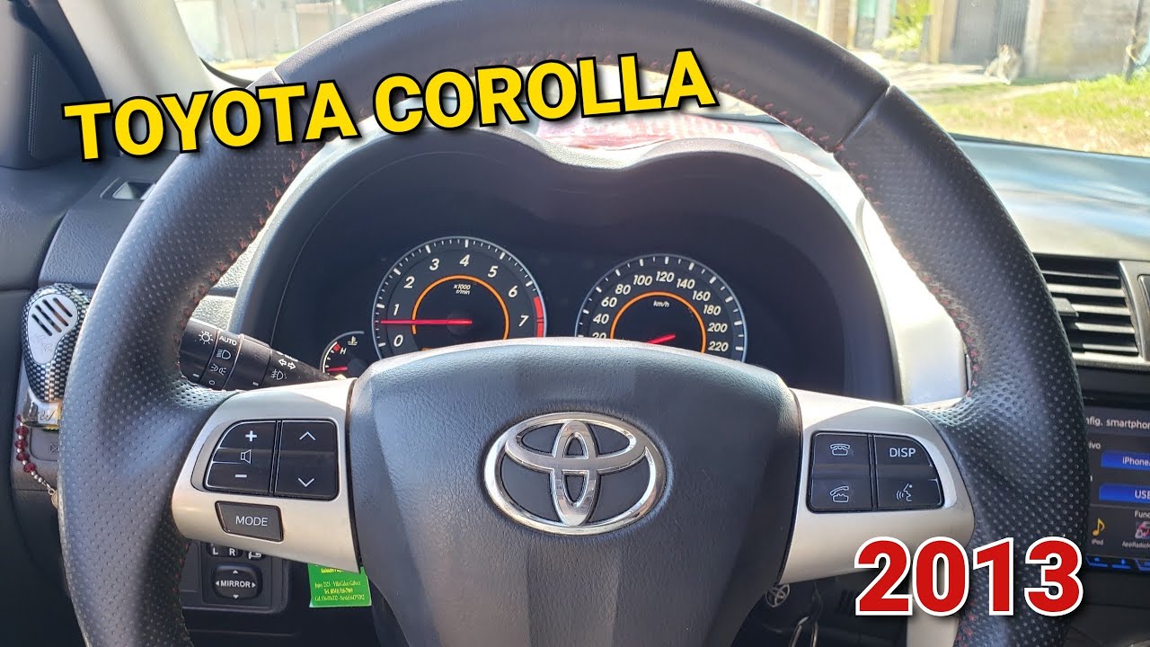 CÓMO RETIRAR AIRBAG Y VOLANTE DE TOYOTA COROLLA 2013