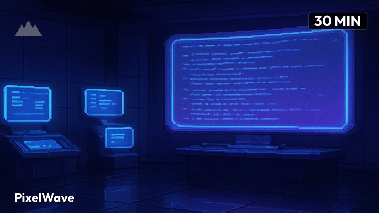 Cyberpunk Coding Focus - Dark Synthwave for Programming & Debugging