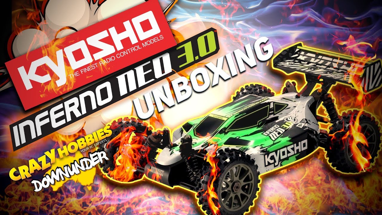 KYOSHO INFERNO NEO 3.0 VE – UNBOXING