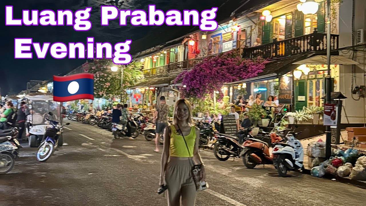 🇱🇦Luang Prabang's Night Market // Travel to Laos eps 2