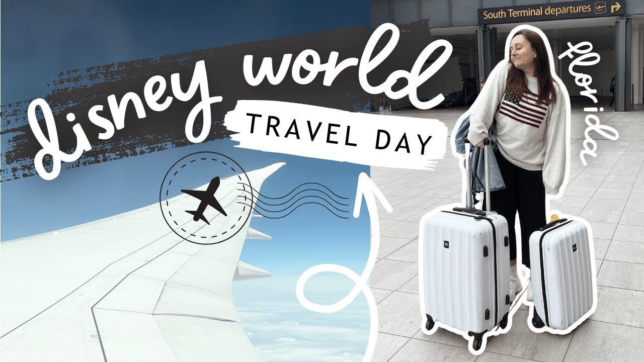 WALT DISNEY WORLD // ✈️  Travel Day Orlando & All Star Movies Check In Vlog