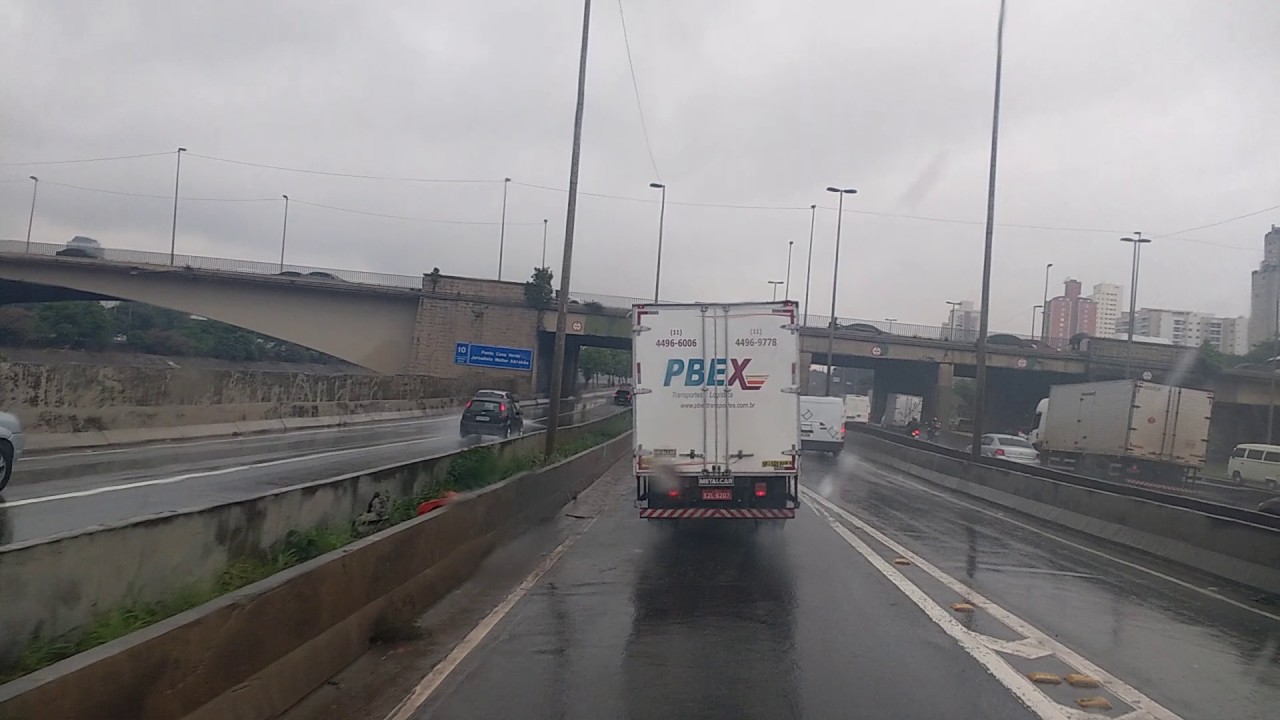 Trajeto completo entre a rodovia Presidente Dutra (BR 116) até a Castelo Branco(SP 280)