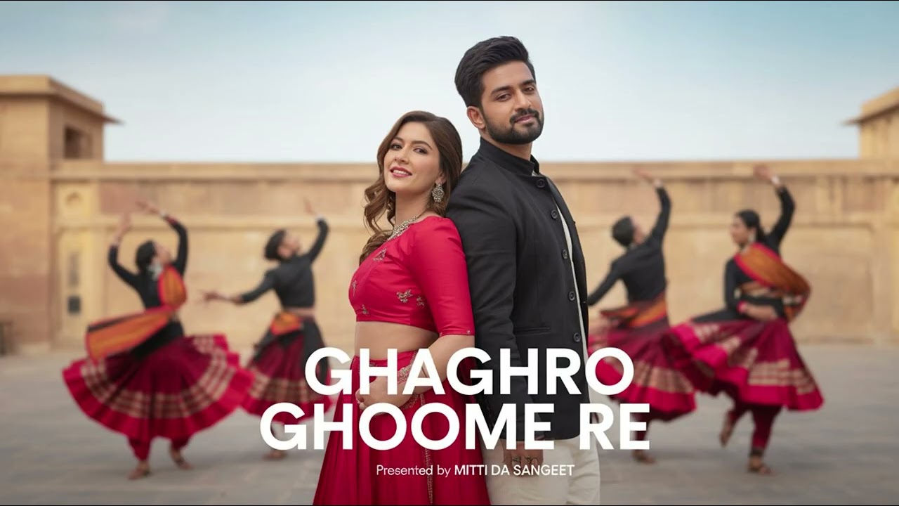 Ghaghro Ghoome Re 2.0 | New Rajputi Folk Song 2026 | Desi Remix Vibes | Mitti Da Sangeet