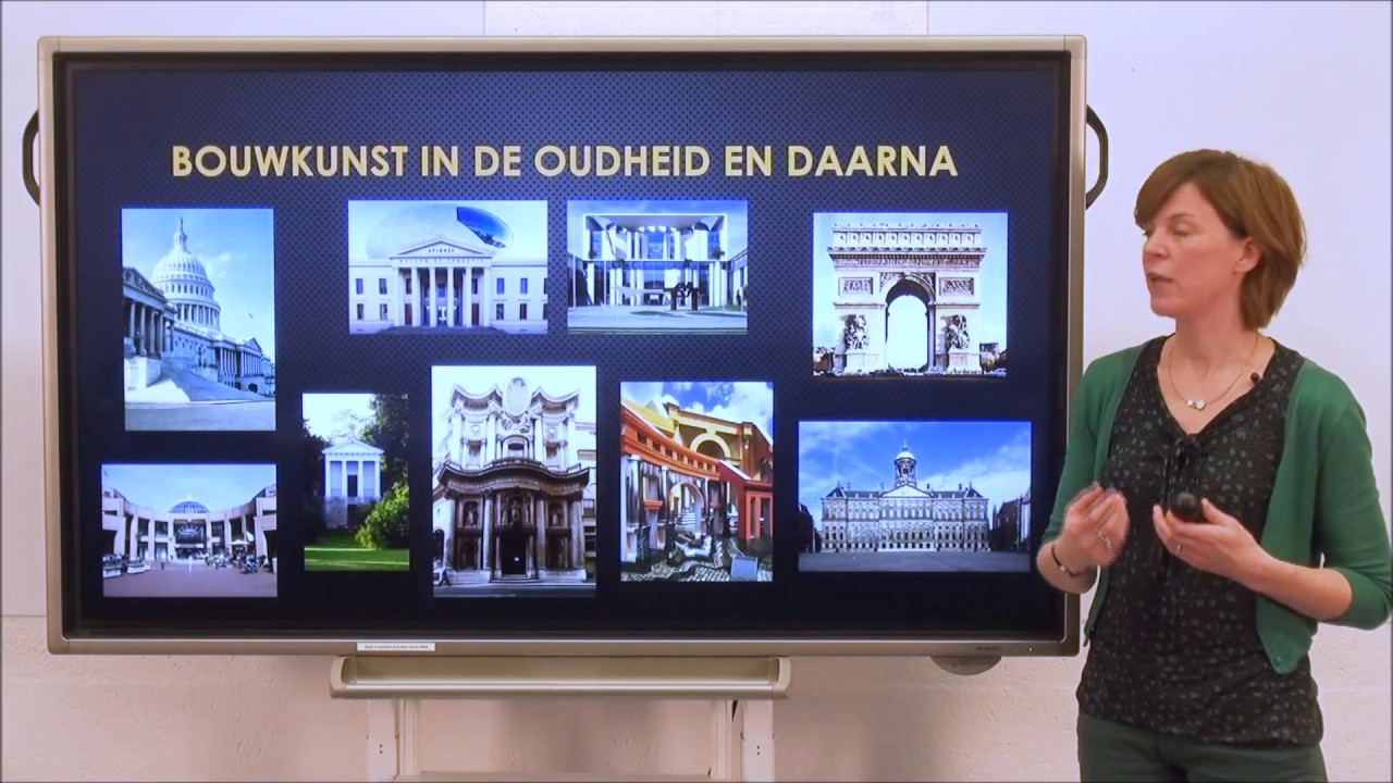 Kunstgeschiedenis - Grieken & Romeinen - Bouwkunst - Huygens Lyceum - Tekenen