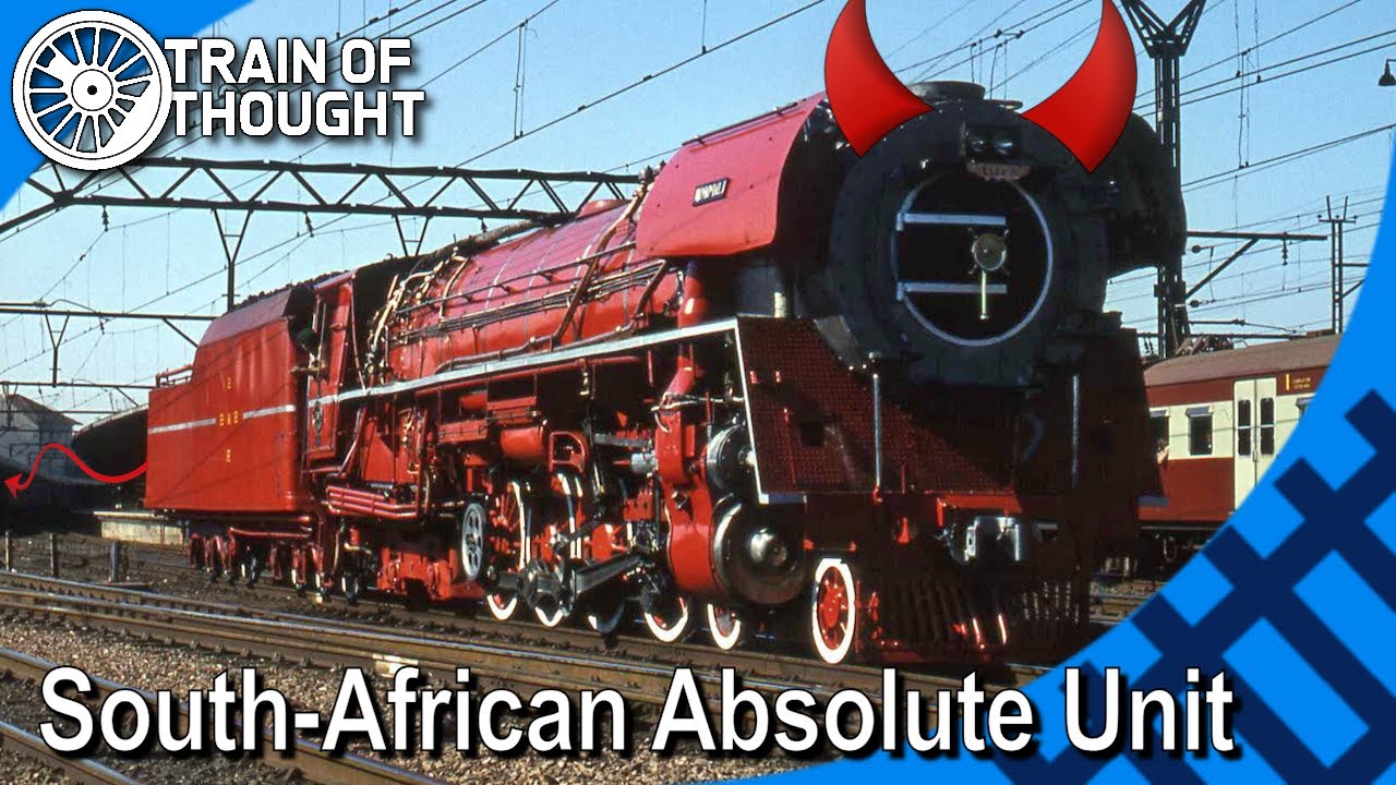 South Africa's Diesel busting Steam Locomotive - SAR 