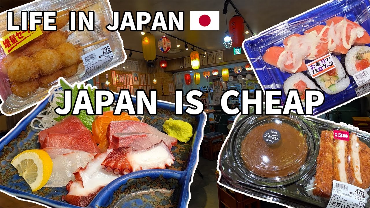 The Healthy Lunch of Japanese Salarymen 🇯🇵 How to eat Sashimi | Daily Life in Japan