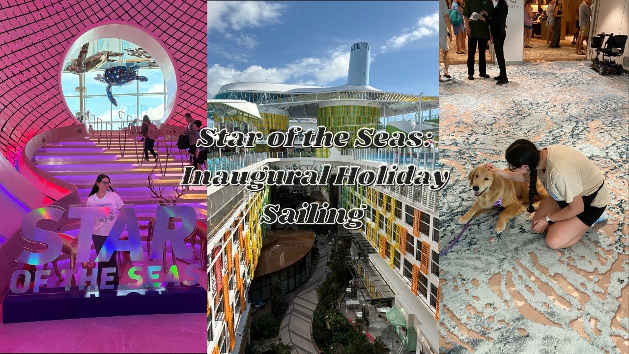 Star of the Seas//Inaugural Christmas Cruise!!//Part 1