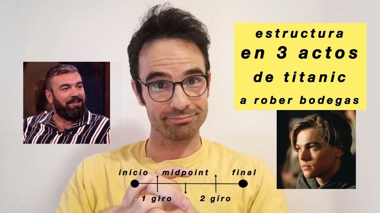 Cómo contar una historia | Estructura en 3 actos y los puntos de giro | De TITANIC A ROBER BODEGAS