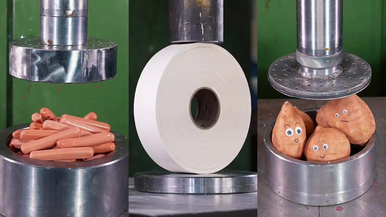 Top 100 Most Satisfying Hydraulic Press Crushes | Ultimate Crushing Moments Compilation #asmr