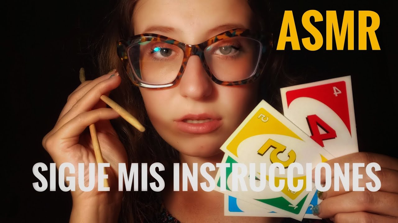 Sigue mis instrucciones y DUERME en ASMR | LINA ASMR