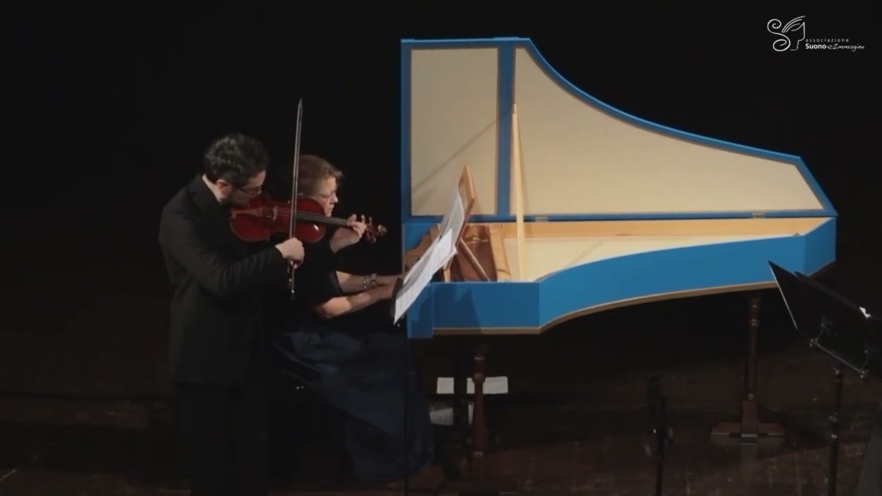 F. M. VERACINI, Sonata Accademica op. 2 n. 8 - I movimento completo - Davide Belosio LIVE