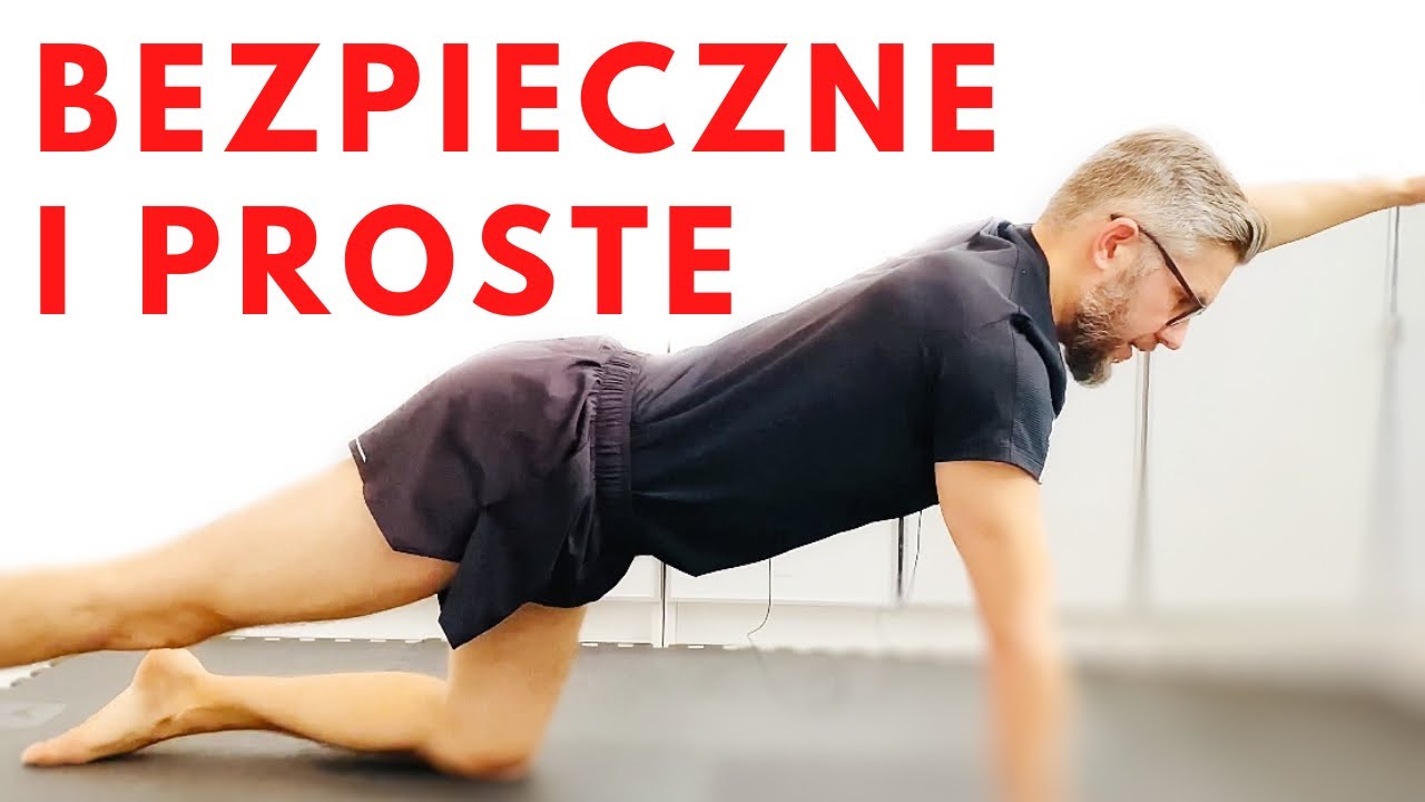 Ćwiczenia na B&Oacute;L KRĘGOSŁUPA/DYSKOPATIĘ - stabilizacja i wzmacnianie - dr n. med. Marcin Wytrążek